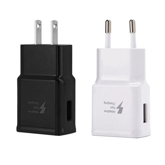 QC 2.0 Real Fast Charging Adapter cell phone charger Adaptive Fast Charging USB Travel Charger 5V/2A Mobile Phone Charger